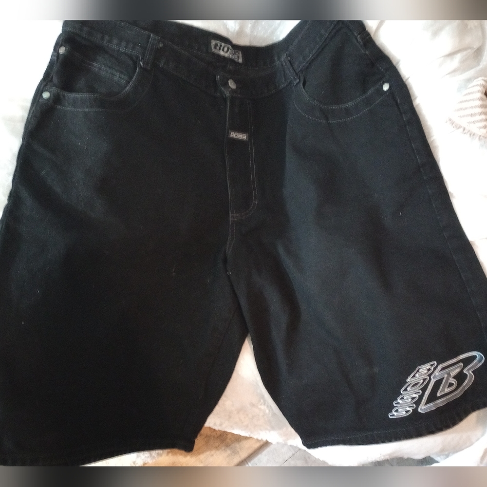 Boss by I.G. Design shorts black denim size 42